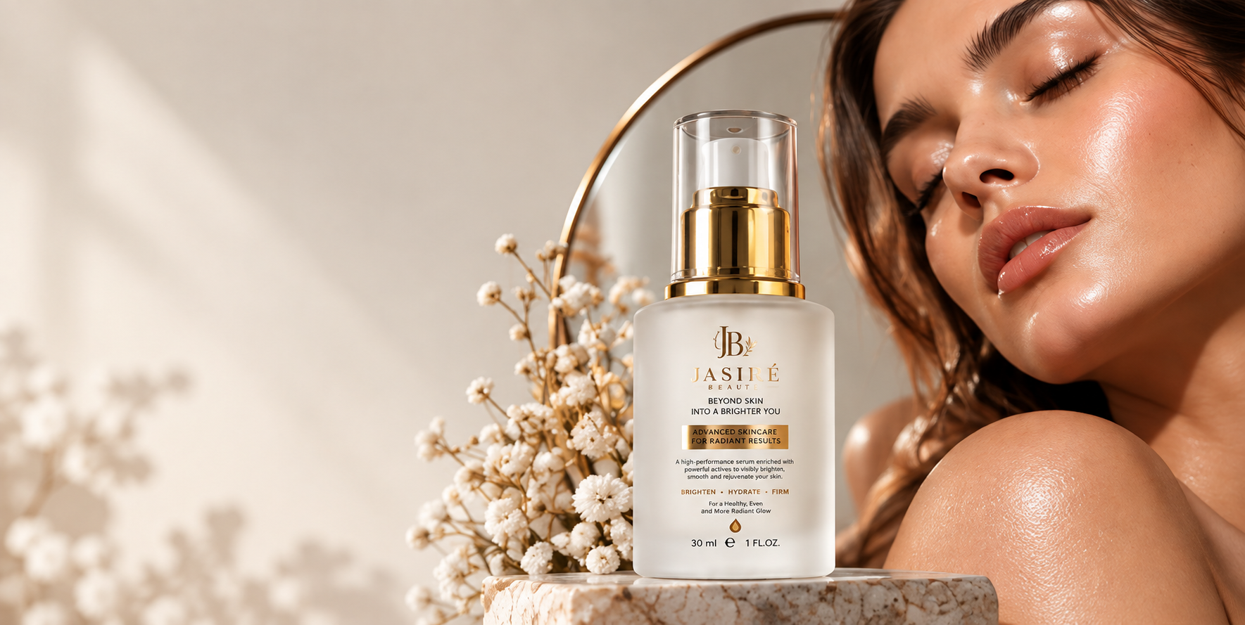 JasireBeaute Hydro-Gel Facial Serum Pro — clinically tested hydrating skincare