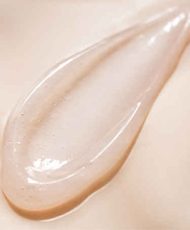 Serum swatch on skin