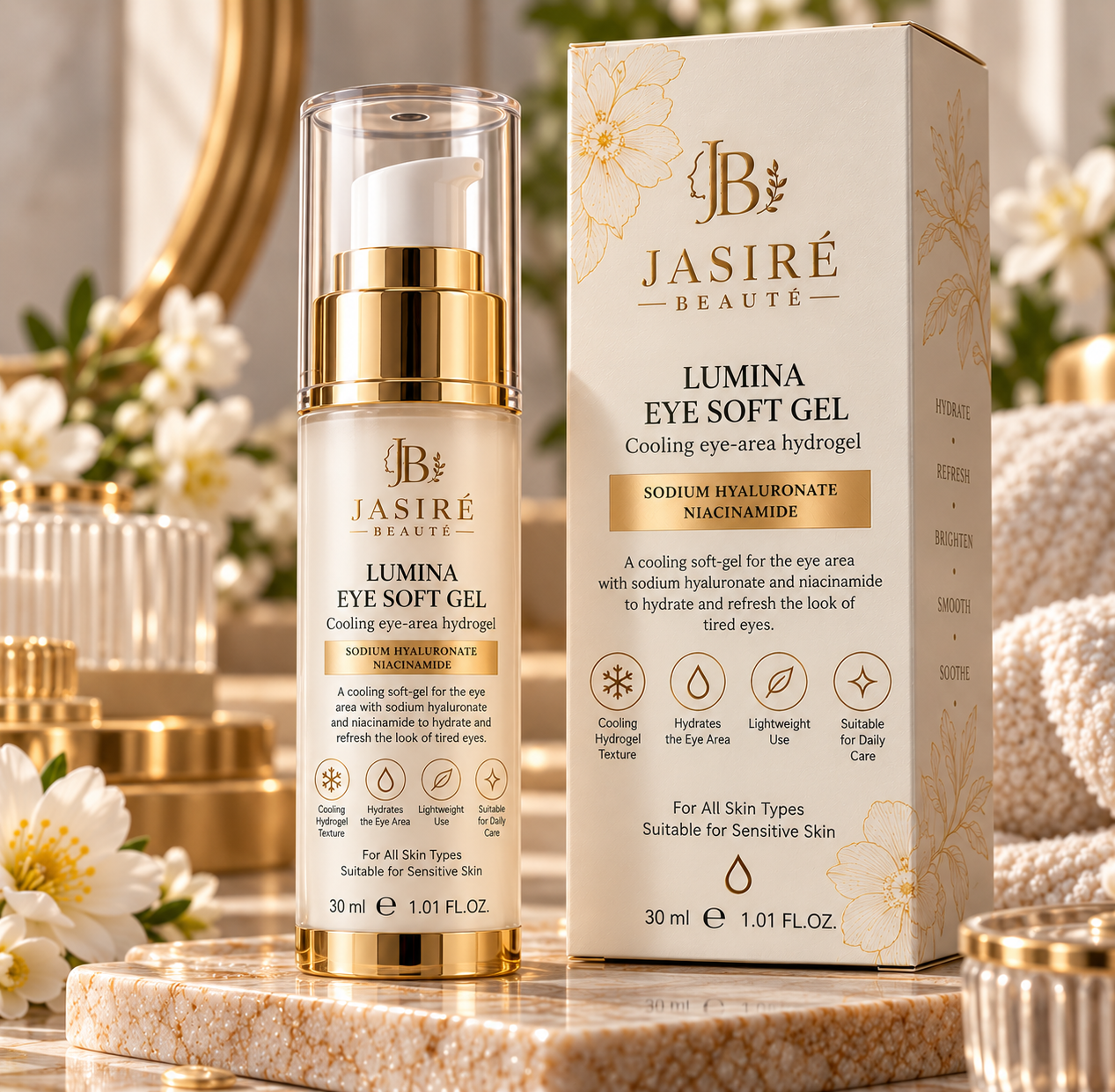 Lumina Eye Soft Gel — Cooling eye-area hydrogel